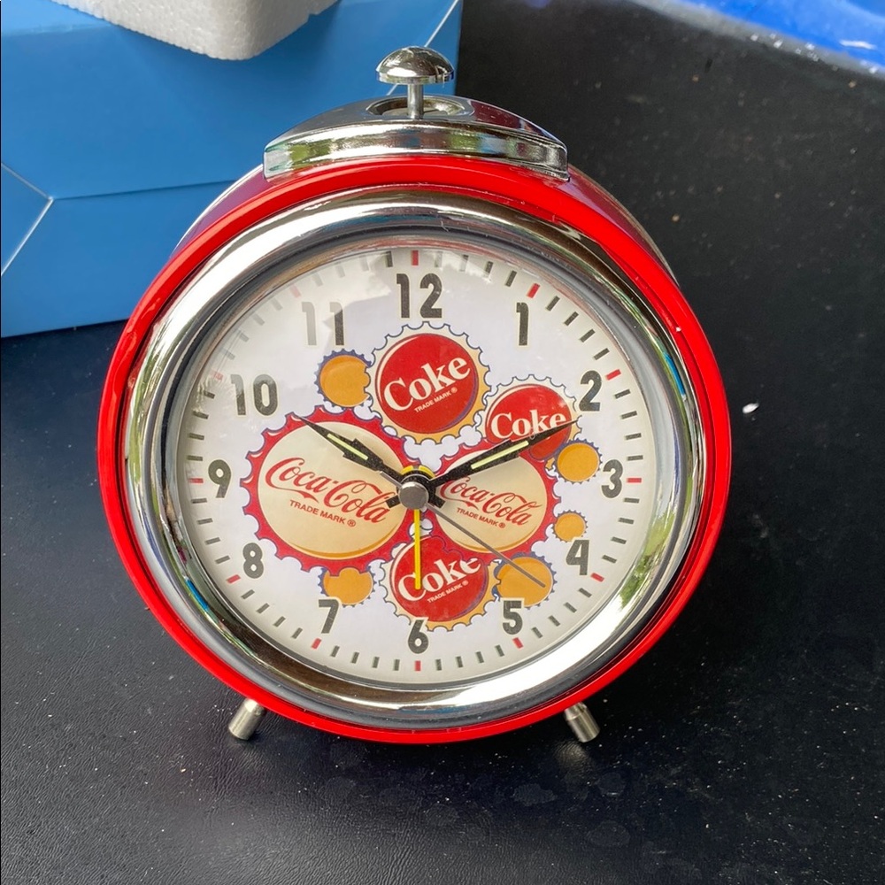 Coca Cola Red and White Wall Clock